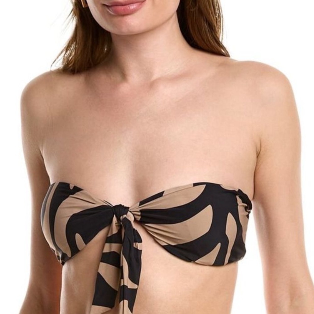 VYB SWIM SIENNA TOP - HIGHER GROUND Bandeau Bikini Top NWT size large